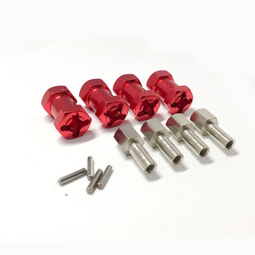 Metal 12mm Wheel Hex Hub Extension Adapter for AXIAL SCX10 D90 1/10 RC Crawler - Picture 2 of 9