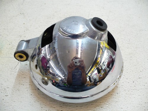 YAMAHA 85 86 XJ 700 XJ700 MAXIM FARO CUBO AJUSTE ANILLO BOMBILLA LENTE OEM CROMO - Imagen 6 de 12