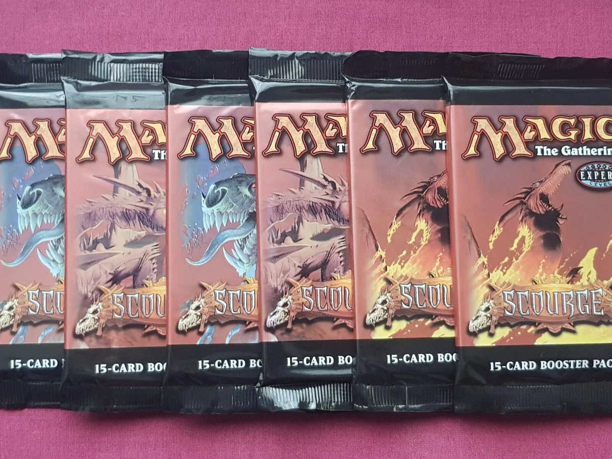Magic: The Gathering Scourge Sealed Collectible Card Game Packs