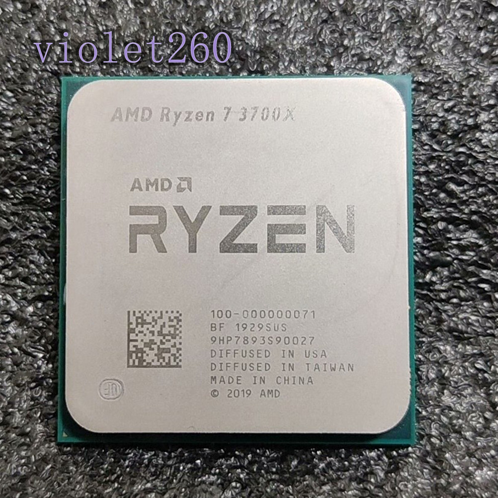 CPU AMD Ryzen 7 3700X CPU AM4 OEM - AMD RYZEN 7 3700X 8-Core 3.6 GHz (4.4 GHz Max Boost) Socket