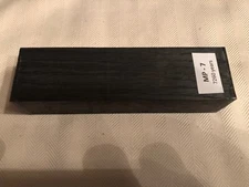 Russian Bog Oak Woodturning/ knife scale block 7260 Years Old