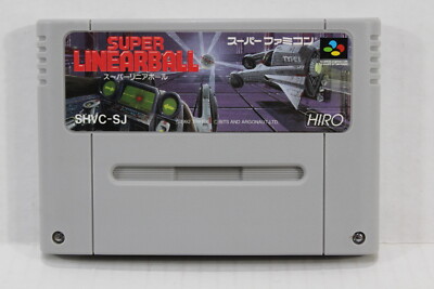 Super Linearball LINEAR BALL SFC Nintendo Super Famicom SNES Japan Import I1107