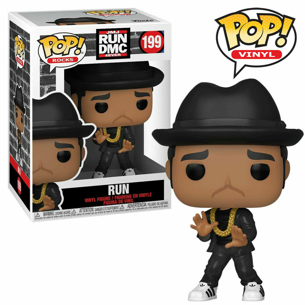RUN DMC : RUN 3.75"" POP ROCKS VINYL FIGURE FUNKO BRAND NEW 199