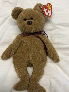 curly the bear beanie baby errors