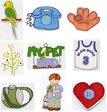 Frame-Up Die Cuts - scrapbook - My Mind's Eye U-CHOOSE - 25 choices