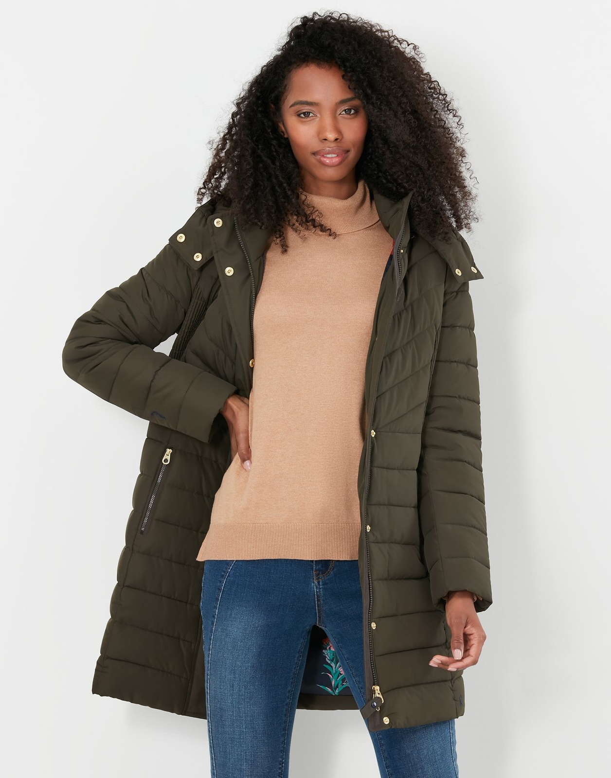 Joules Dartwell Padded Longline Women's 