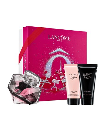 LANCOME Trésor ボディローションとリップ他セット Lancome 3-piece Tresor Collection - QVC.com