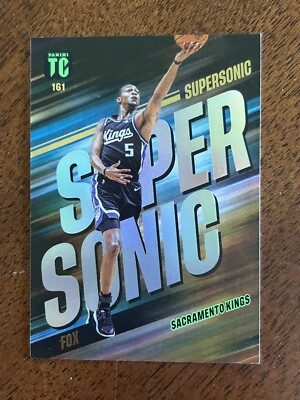 2023-24 Panini Top Class Supersonic #161 De'Aaron Fox (2)
