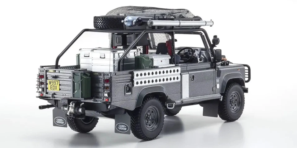 Land Rover Defender Kyosho Original Escala 1:18 Edición Película - KSR08903TR Foto 2 de 4