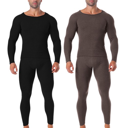 2or3 Sets Men Long Johns Thermal Underwear Fleece Lined Base Layer Tops&Pants US - Picture 21 of 25
