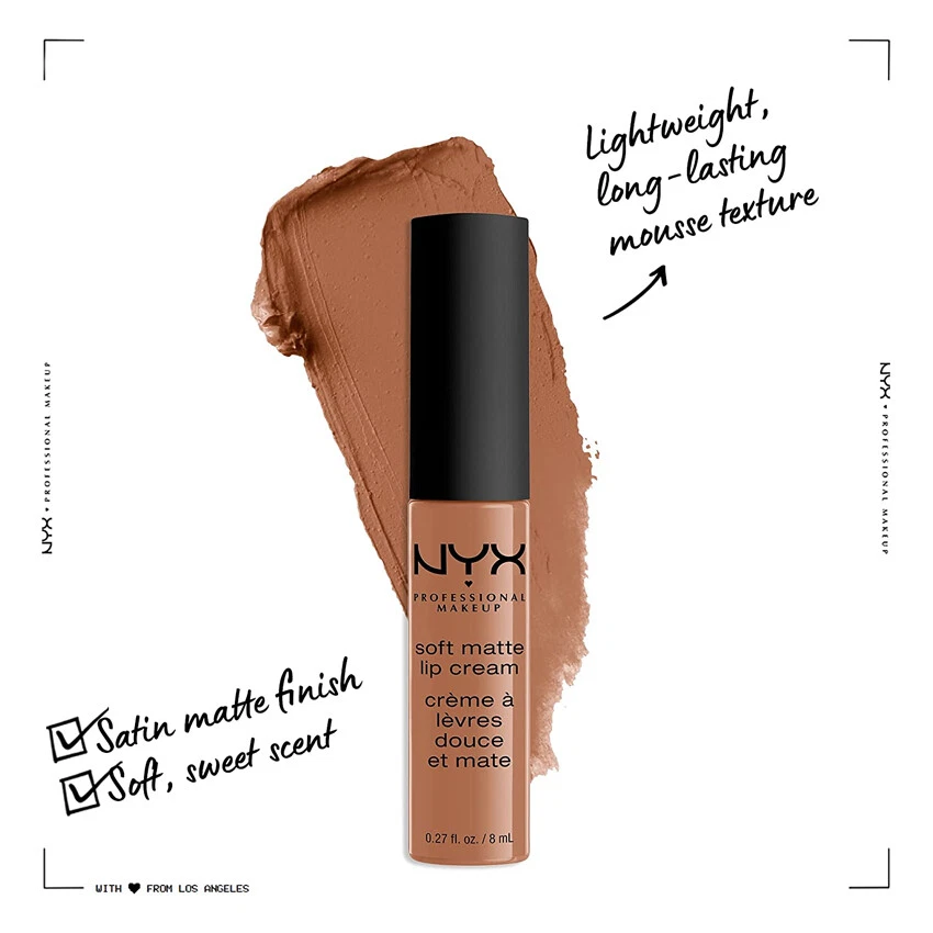 34 NYX Weich Matt Lippen Creme Lippenstift - Smlc " Komplettes Set " Joy's - Bild 2 von 4