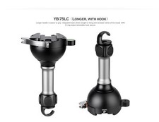 Leofoto YB-75LC Leveling Base w/ Handle for 75mm Bowl  Arca Lever