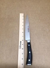 Wusthof Classic IKON Carving Knife, One Size, Black, Stainless