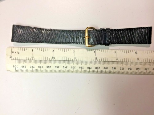Vintage Genuine Leather Open Ended Wristwatch Strap New Old Stock for Fixed Lugs - Picture 18 of 58
