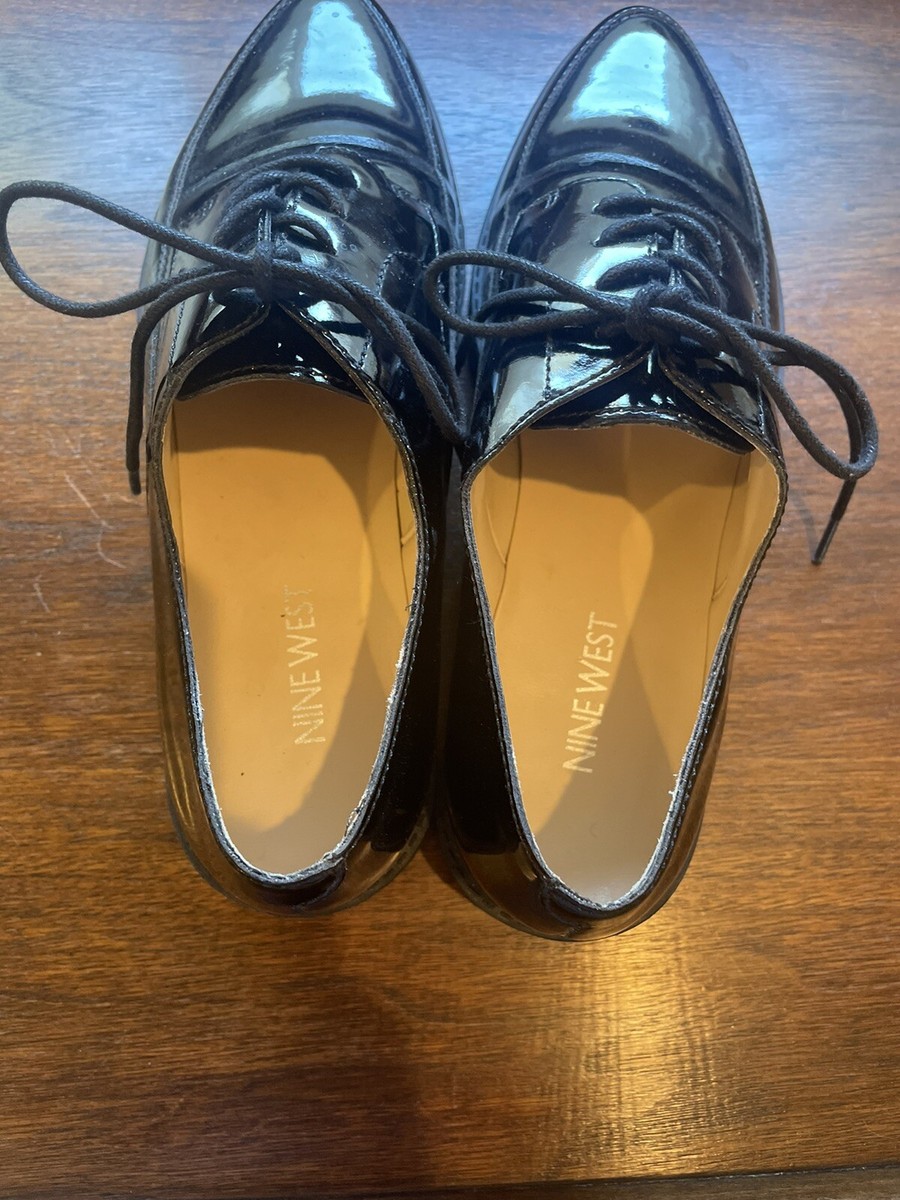 Nine West Barbier Lace Up Oxfords Size 7 1/2 | eBay display picture 1