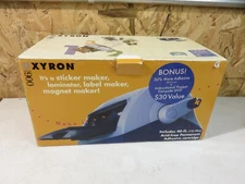 Xyron Model 900 Sticker Laminate Magnet Label Maker Machine XRN900