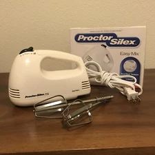 Proctor Silex Easy Mix Hand Mixer With Bowl Rest