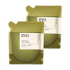 Ryo ROOT:GEN for Women Root Volumizing Hair Loss Care Shampoo 400ml x 2ea SET