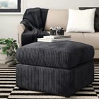 Large size Jumbo cord footstool Premium Quality footstool