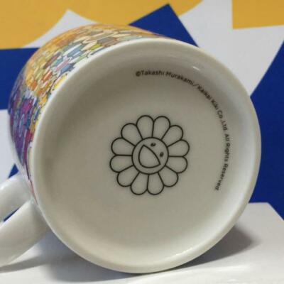 Japan Tokyo Limited TAKASHI MURAKAMI Mug Cup Multi Flower from