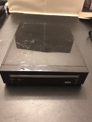 Nintendo Wii Black Video Game Console (RVL-001 USA) Accessories, 4