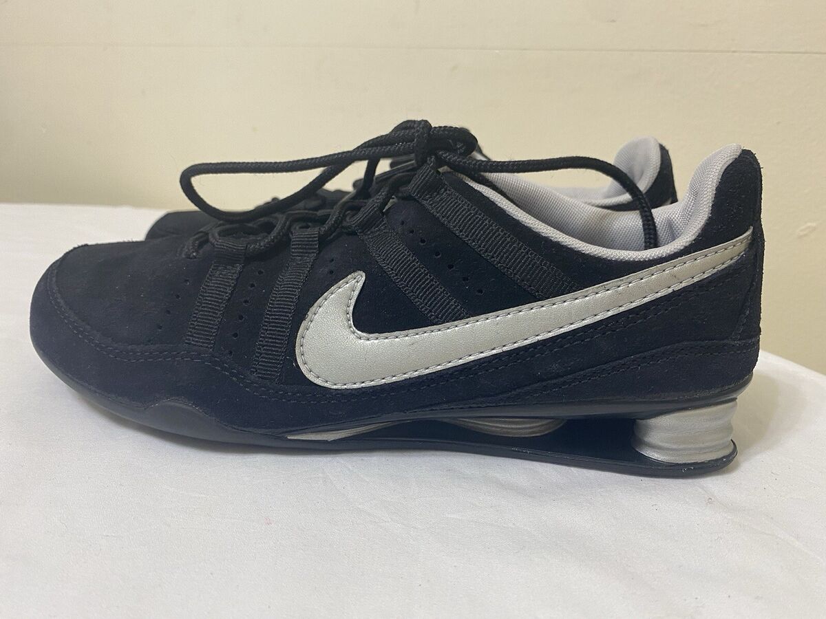 RARE VTG 2006 Nike Shox Black Suede Running Sneakers 314854 RARE VTG 2006 Nike Shox Black Suede Running Sneakers 314854