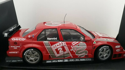 ALFA ROMEO 155 V6 TI NANNINI 1994 DTM ALFA CORSE 1/18 UT Md
