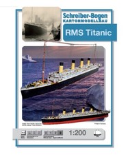 Schreiber-Bogen Kartonmodellbau RMS Titanic | Papier Modellbausatz Schiffsmodell