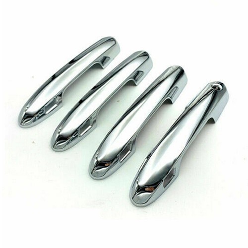 Chrome Car Door Handles Cover For Kluger 20-25/ RAV4 2019-25/ Land Cruiser 2022+ - Picture 4 of 7