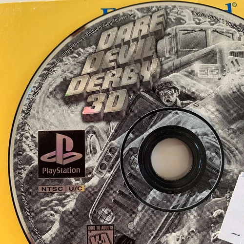 Dare Devil Derby 3D (Sony PlayStation 1, PS1) Disc Only