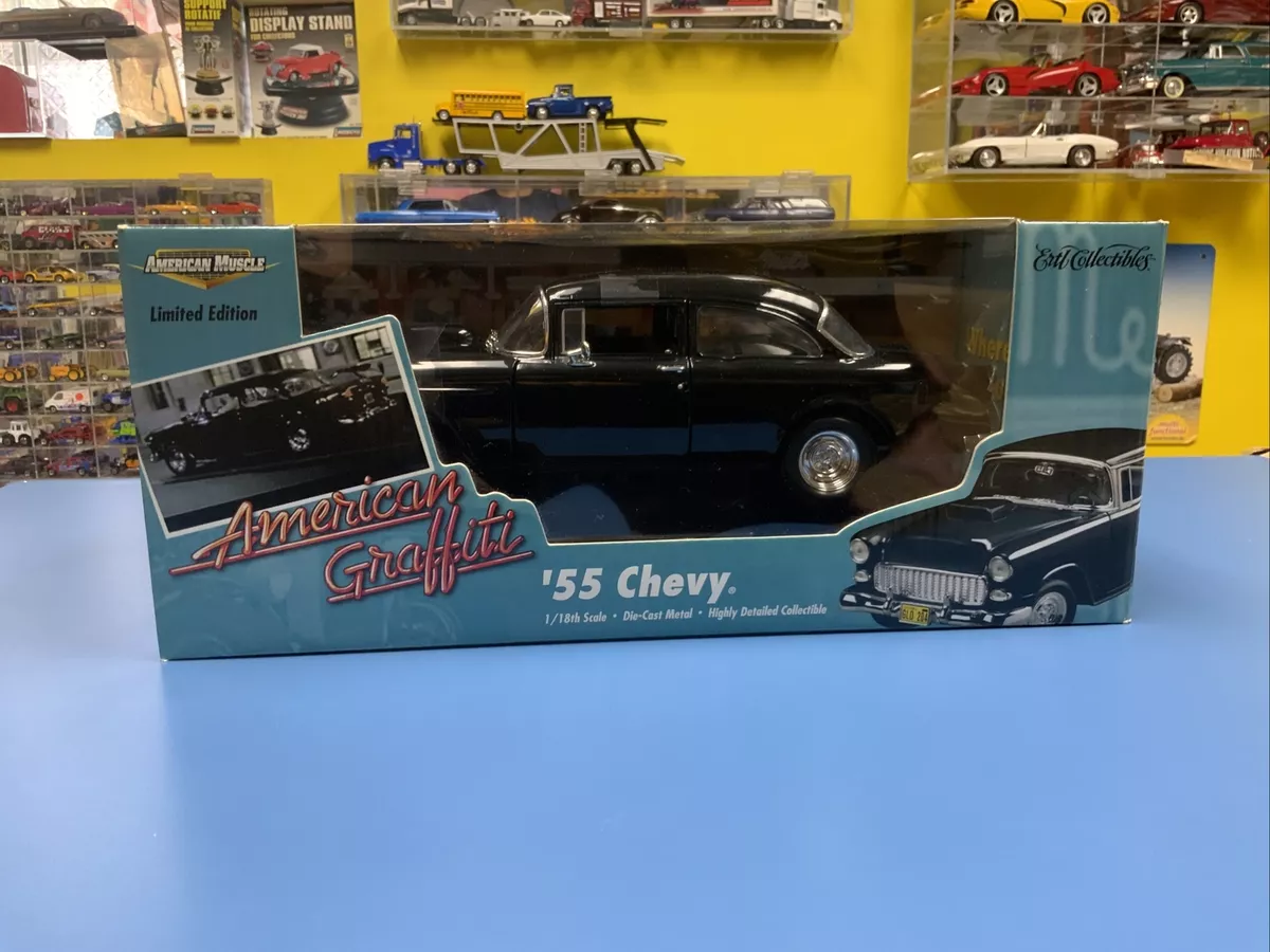 ERTL AMERICAN MUSCLE AMERICAN GRAFFITI 55 CHEVY LIMITED EDITION