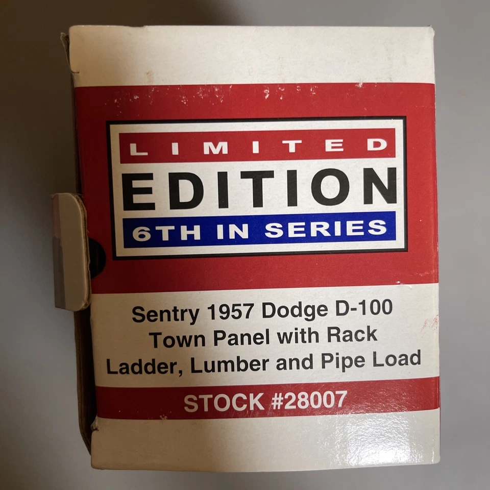 Liberty Sentry Hardware 1957 Dodge D-100 Town Panel Coin Bank 1/25 Diecast NEW - Image 2 of 4
