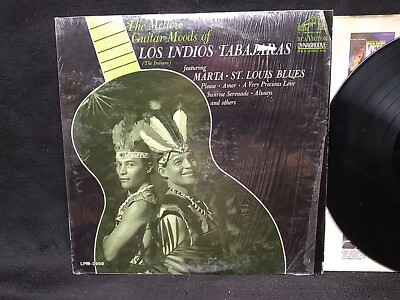 【J22612】Mundo Livre S.A. Los Indios Tabajaras Mellow Guitar Moods Of Vinyl LP RCA