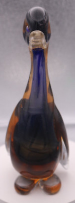 (113) 21 cm HOHE VINTAGE MURANO GLAS ENTE FIGUR Kostenloser Versand in UK
