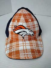 Team Apparel Denver Broncos Hat Cap Strap Back Embroidered
