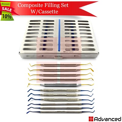 Dental Operative Composite Filling Instruments Amalgam Plastic Fill Cassette