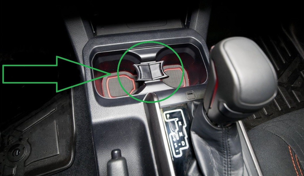 JDMCAR Set Inserti Console Centrale Per Toyota Tacoma 2016-2022: Vassoio E Divisore Bracciolo