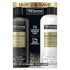 Tresemme Rich Moisture Rich Moisture Shampoo and Conditioner, 28 oz, 2 Count 0.71 per fl oz