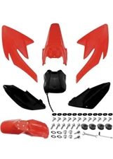 For Honda CRF70 China Plastic Fairing Kit Fender Parts Dirt Pit Bike Body Fender