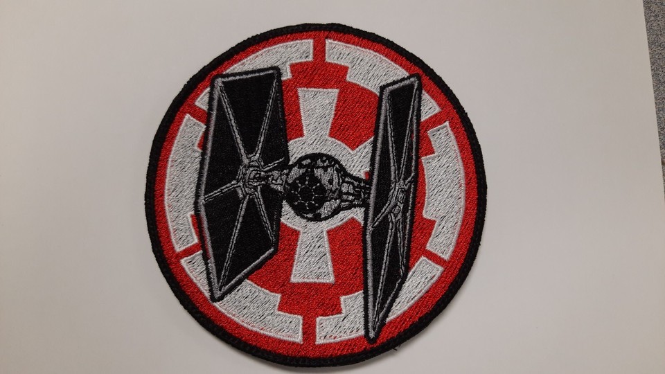 Patch Ricamato Star Wars TIE Defender Squadrone Imperiale - MOS