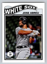 2021 Topps UK Edition Jose Abreu 1978-79 Redux #SR-8