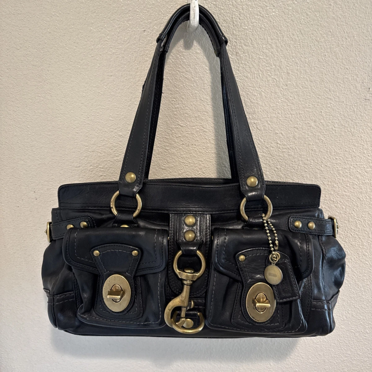 Coach Legacy Turn Lock Satchel/Top Handle Bag Handbags & Bags for