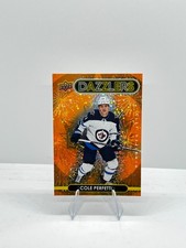 2021-22 Upper Deck Dazzlers Orange Cole Perfetti Winnipeg Jets