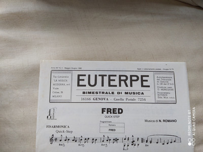 ROMAN CHRISTMAS ''FRED'' - ''GINGER'' - 1990 - EUTERPE MUSICAL EDITIONS - GENOA