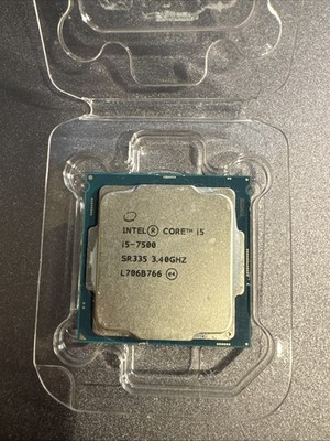 Intel Core i5-7500 Processor (3.4 GHz, 4 Cores, LGA 1151) - SR335