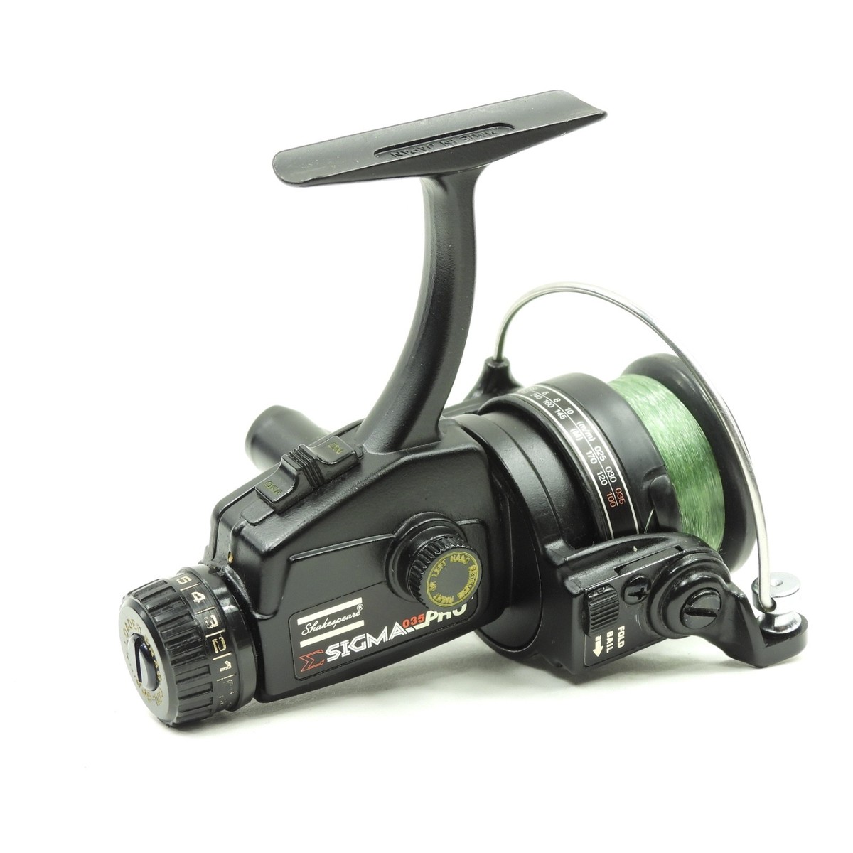 Vintage Shakespeare Sigma 035 Pro Fishing Reel. Made in Japan. W
