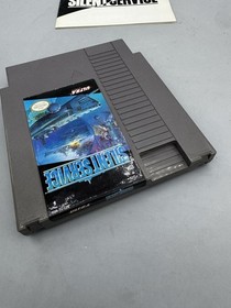 Nintendo NES Silent Service Game Cartridge w/ Manual Tested Working
