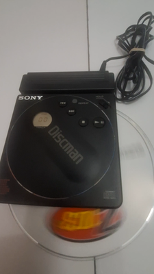 Very Rare 1988 Sony D-88 Portable Discman CD Player With Case & AC