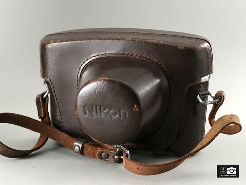 Nikon SP,S4,S3 Rangefinder Genuine Leather case Exc++ From Japan