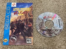 Sega CD Lethal Enforcers II Gunfighters Game-WORKS-Book and CD No Case